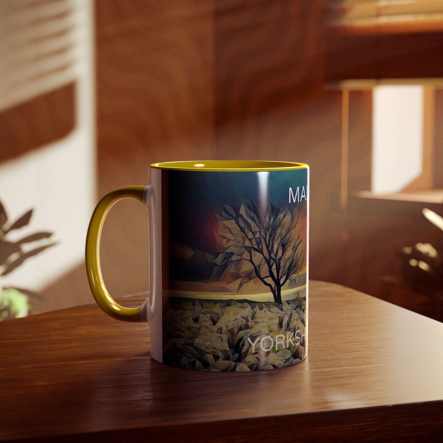 Malham - Yorkshire Dales Two-Tone Coffee Mugs, 11oz