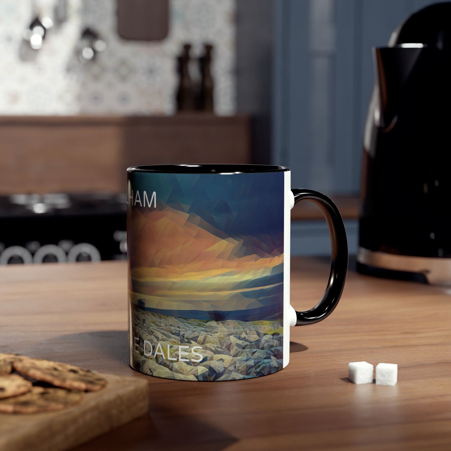 Malham - Yorkshire Dales Two-Tone Coffee Mugs, 11oz