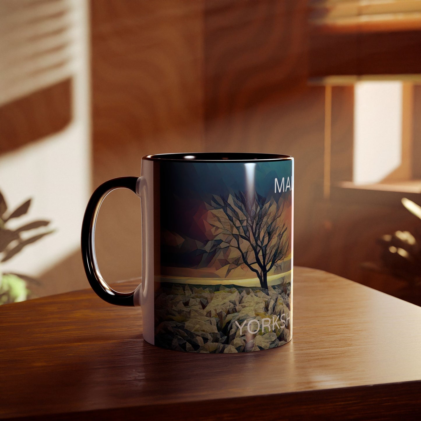 Malham - Yorkshire Dales Two-Tone Coffee Mugs, 11oz