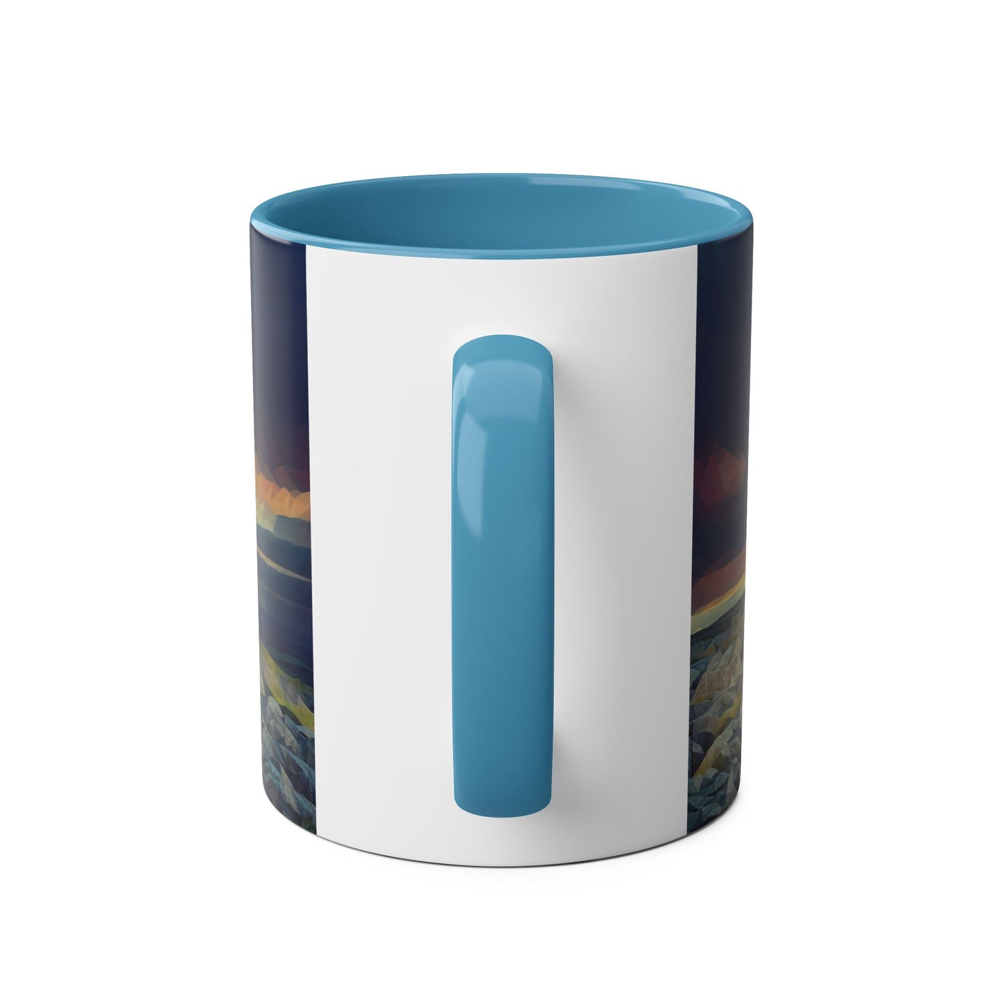 Malham - Yorkshire Dales Two-Tone Coffee Mugs, 11oz