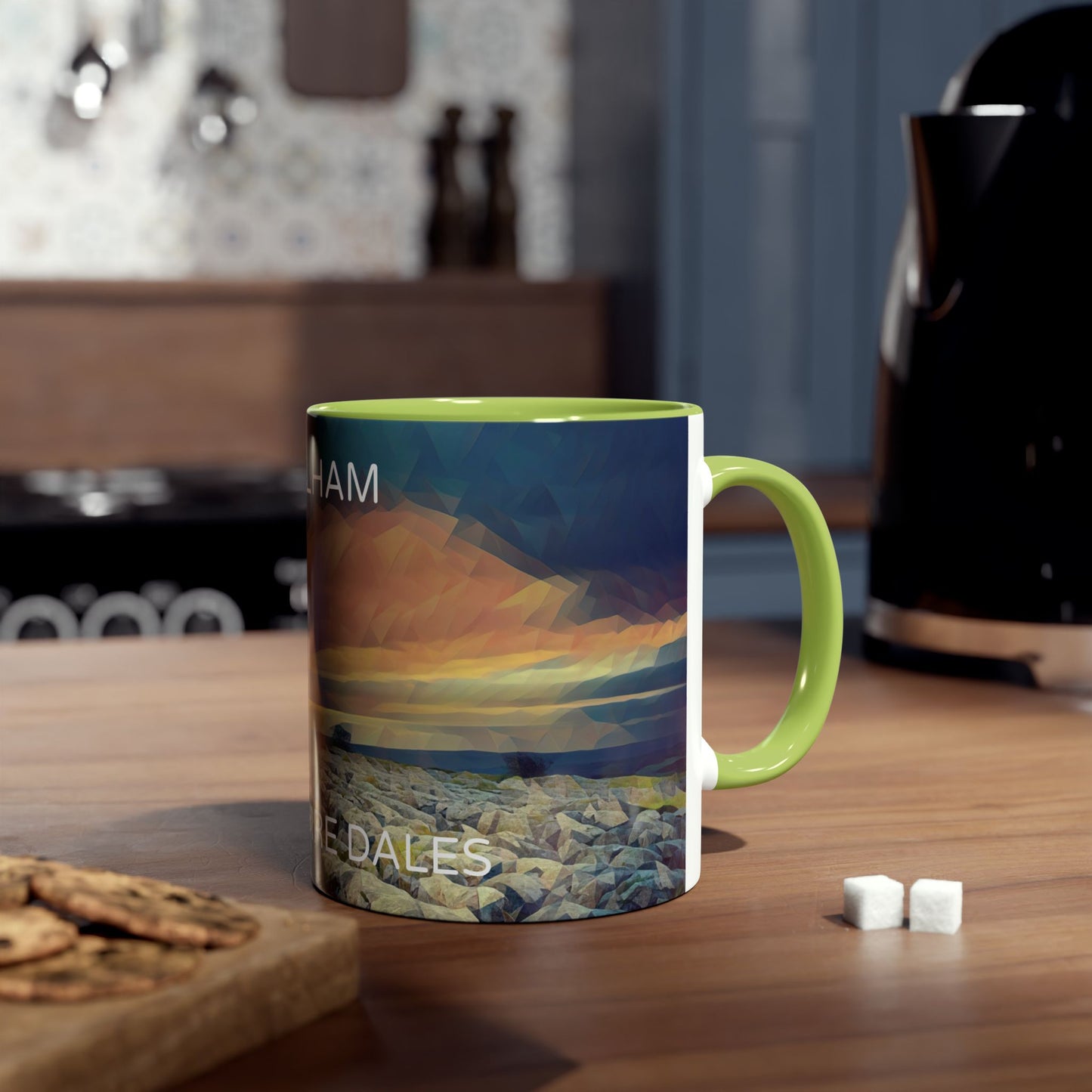 Malham - Yorkshire Dales Two-Tone Coffee Mugs, 11oz