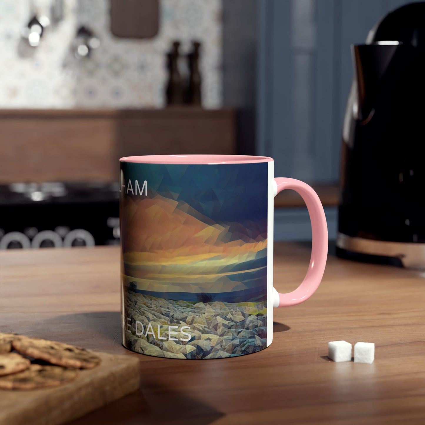 Malham - Yorkshire Dales Two-Tone Coffee Mugs, 11oz