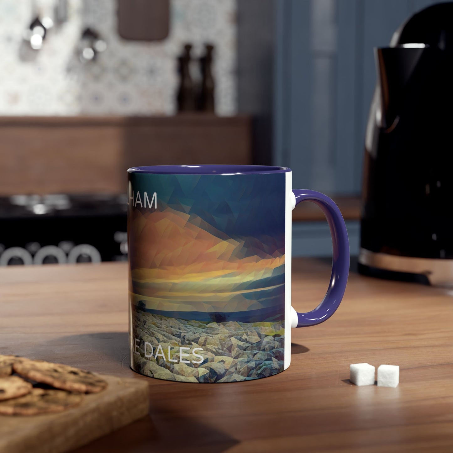 Malham - Yorkshire Dales Two-Tone Coffee Mugs, 11oz