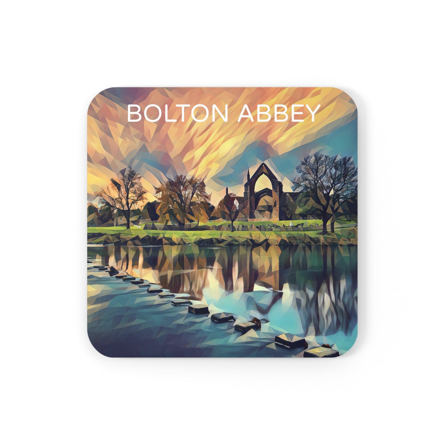 Bolton Abbey Corkwood Coaster Set