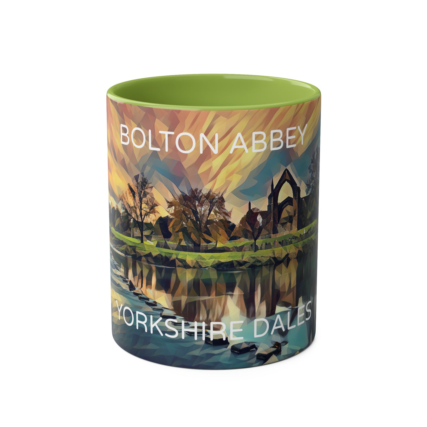 Bolton Abbey Two-Tone Coffee Mugs, 11oz