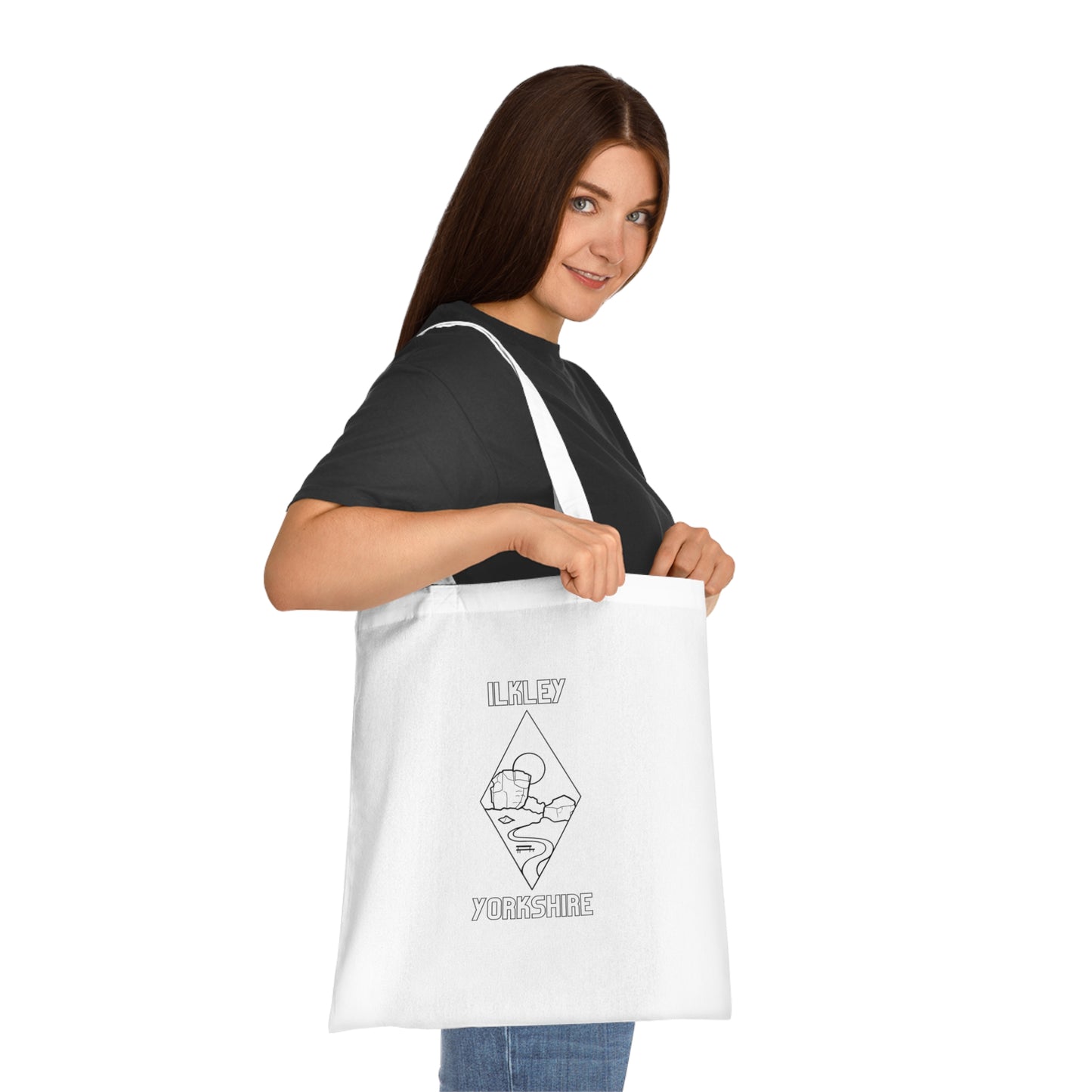 Tote featuring Cow and Calf Design