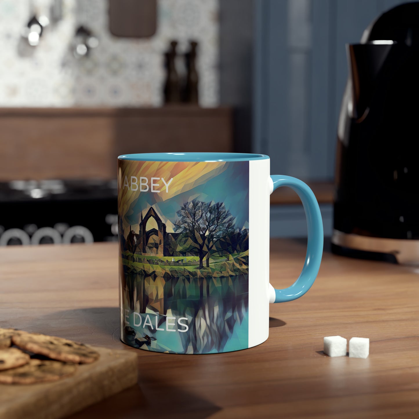 Bolton Abbey Two-Tone Coffee Mugs, 11oz