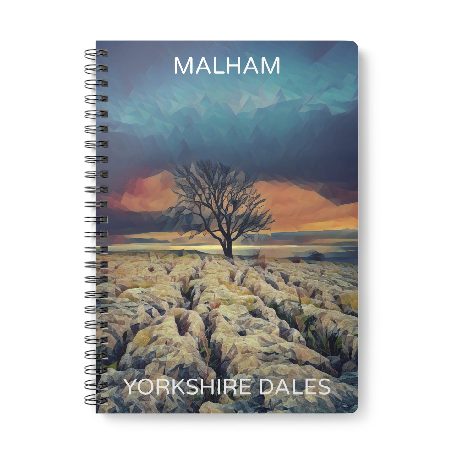 Malham - Yorkshire Dales Wirobound Softcover Notebook, A5