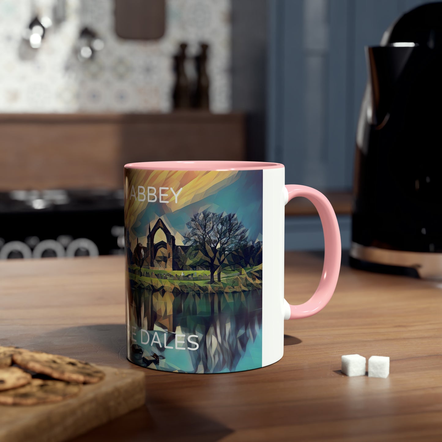 Bolton Abbey Two-Tone Coffee Mugs, 11oz