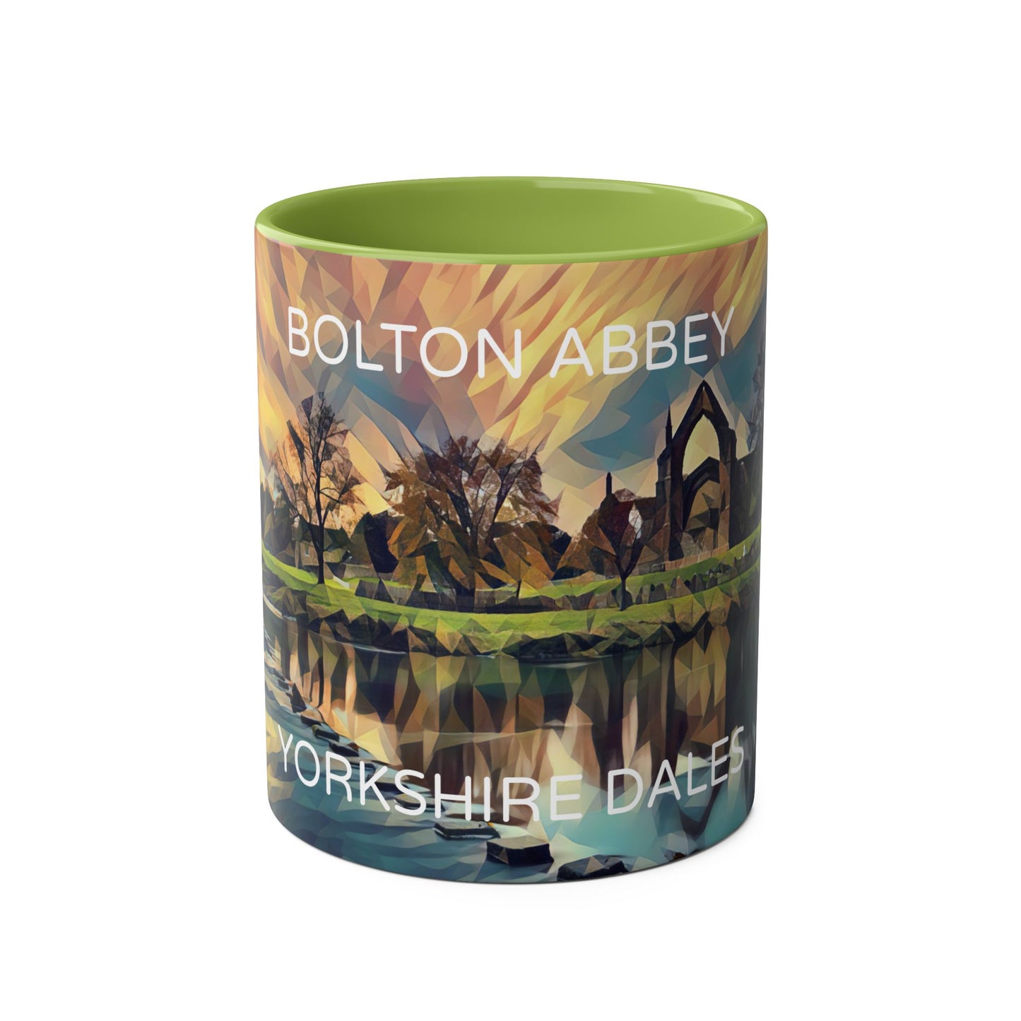 Bolton Abbey Two-Tone Coffee Mugs, 11oz