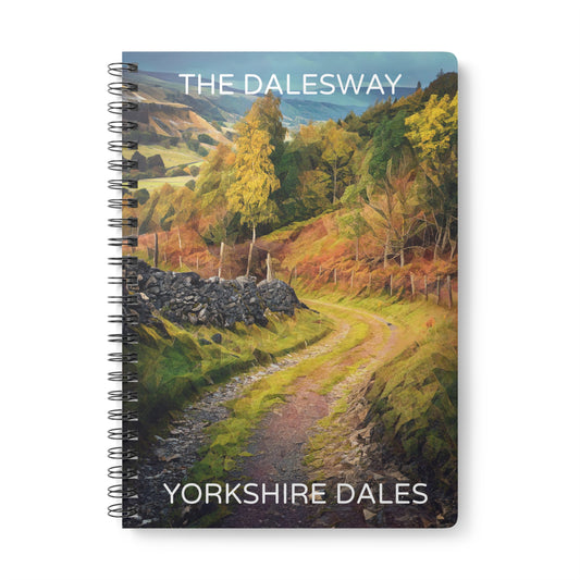 The Dalesway - Yorkshire Dales Wirobound Softcover Notebook, A5