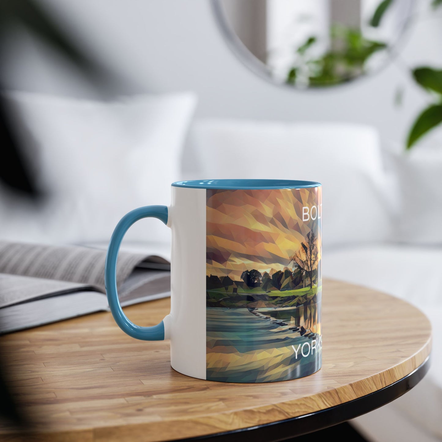 Bolton Abbey Two-Tone Coffee Mugs, 11oz