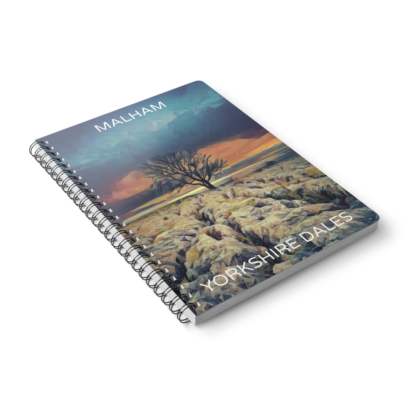 Malham - Yorkshire Dales Wirobound Softcover Notebook, A5