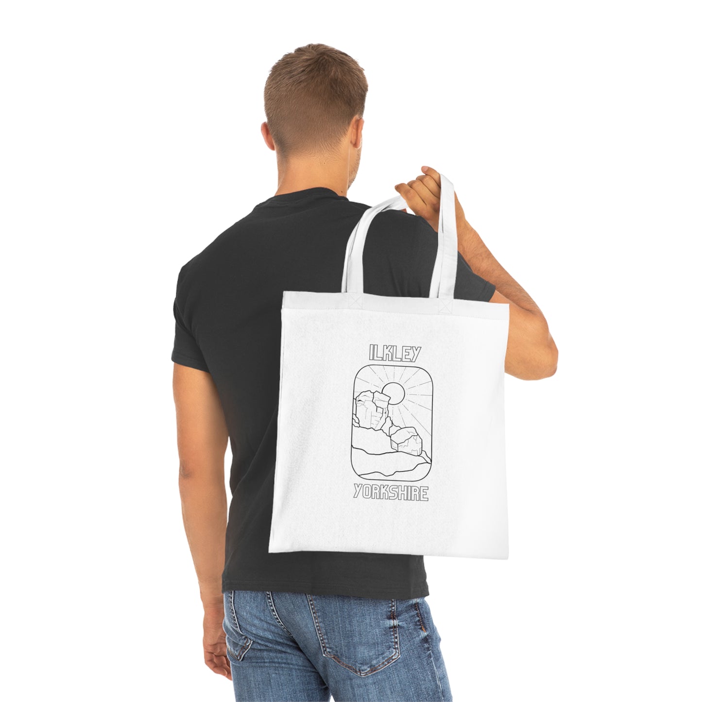 Tote featuring Cow and Calf Design