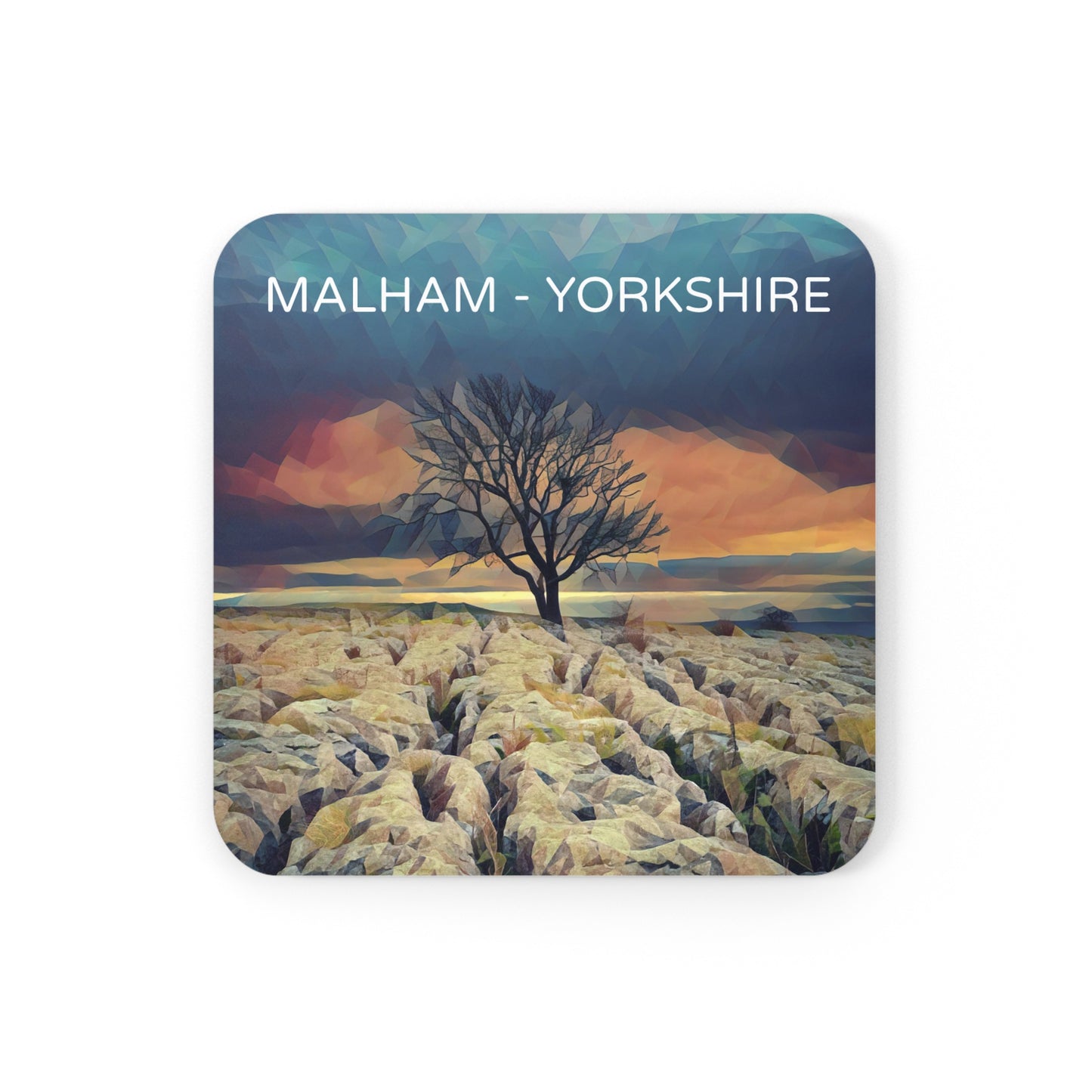 Malham Corkwood Coaster Set