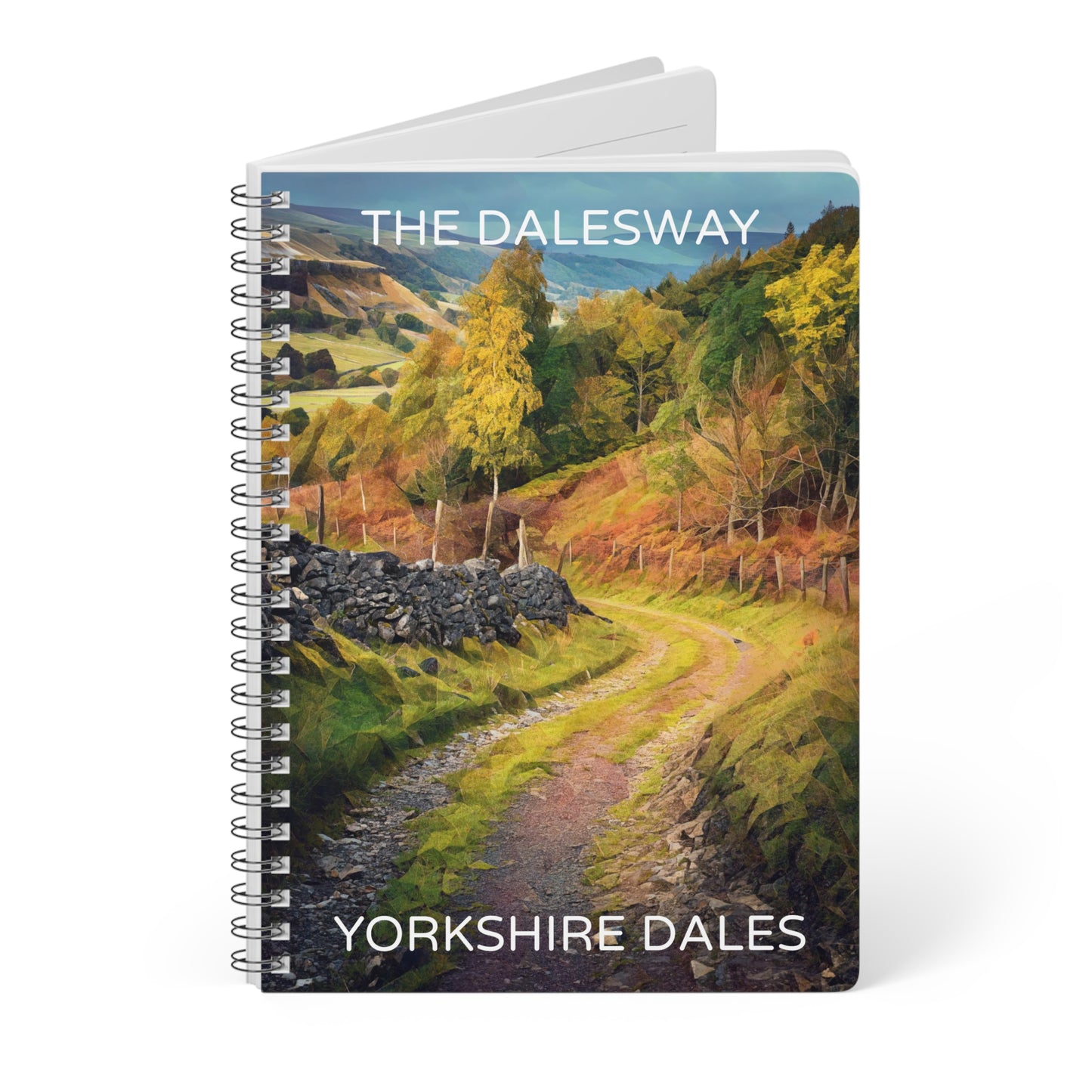 The Dalesway - Yorkshire Dales Wirobound Softcover Notebook, A5