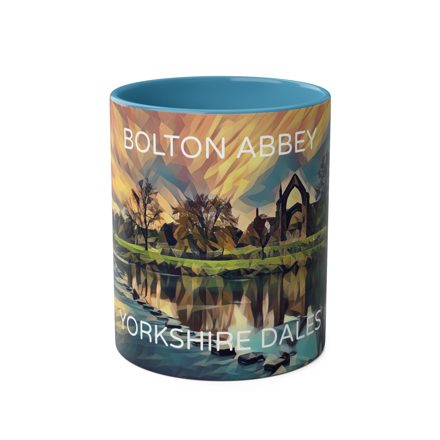 Bolton Abbey Two-Tone Coffee Mugs, 11oz