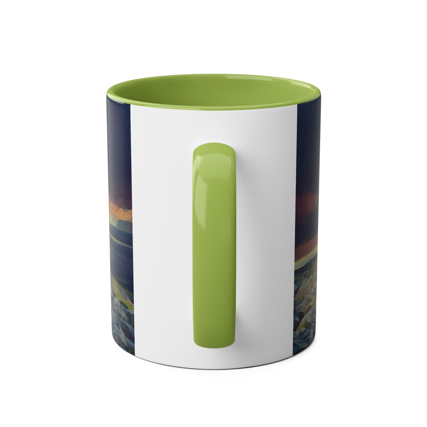 Malham - Yorkshire Dales  Two-Tone Coffee Mugs, 11oz