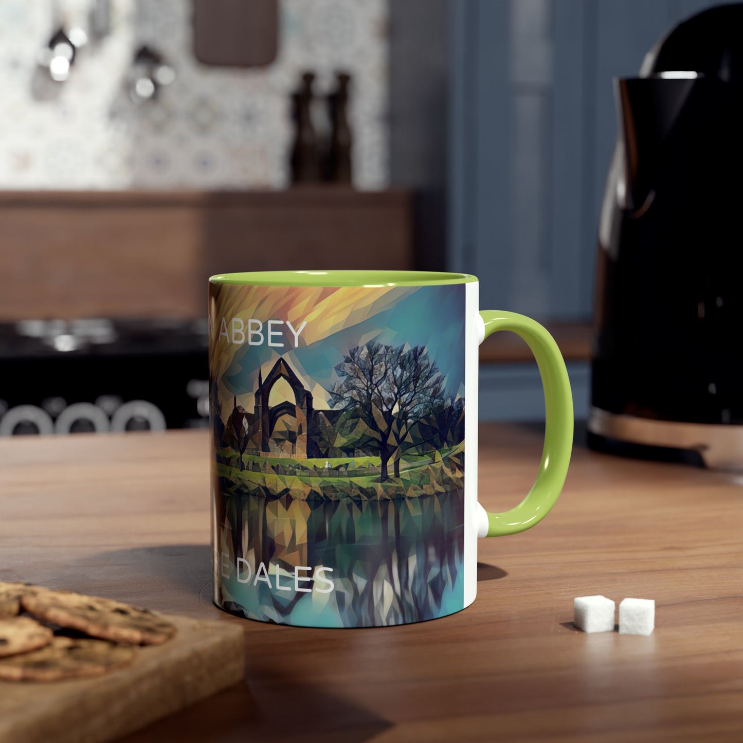 Bolton Abbey Two-Tone Coffee Mugs, 11oz