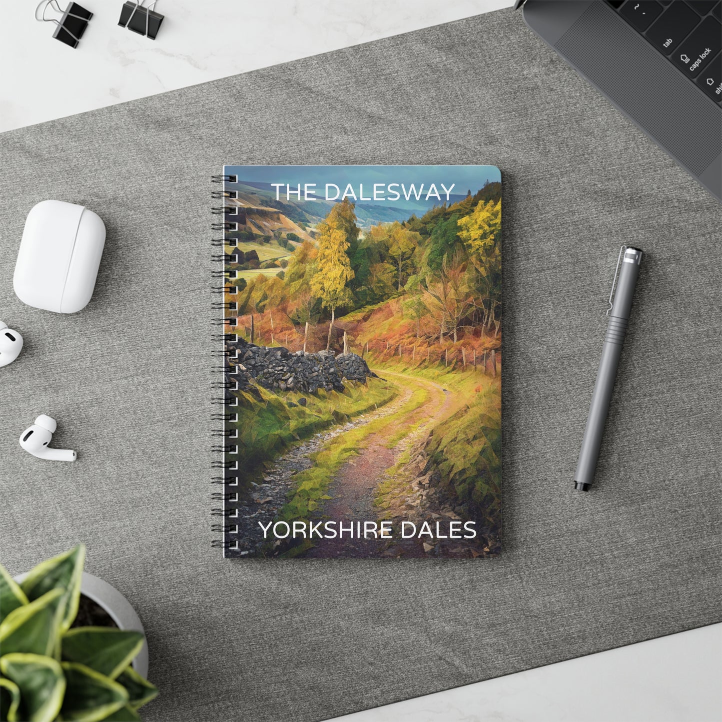 The Dalesway - Yorkshire Dales Wirobound Softcover Notebook, A5