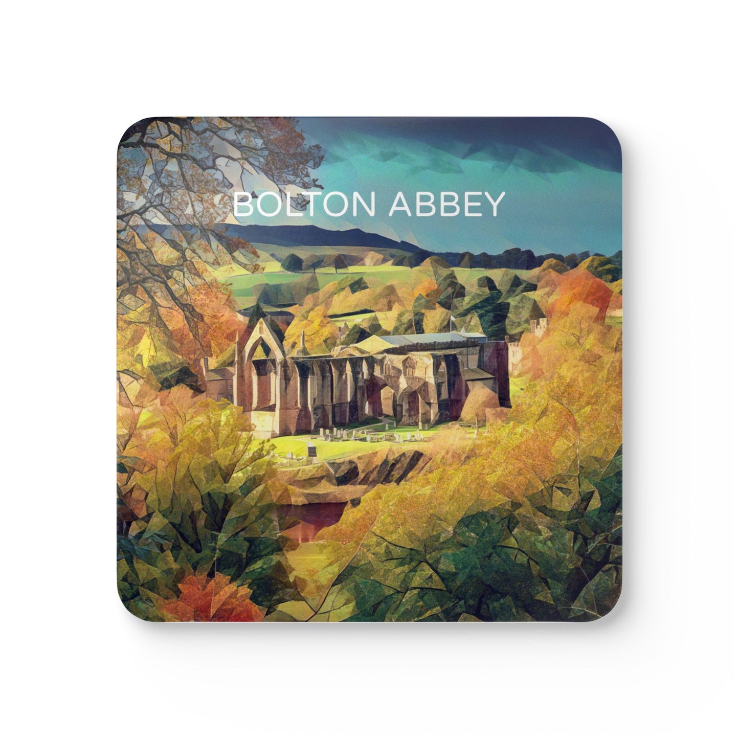 Bolton Abbey Corkwood Coaster Set