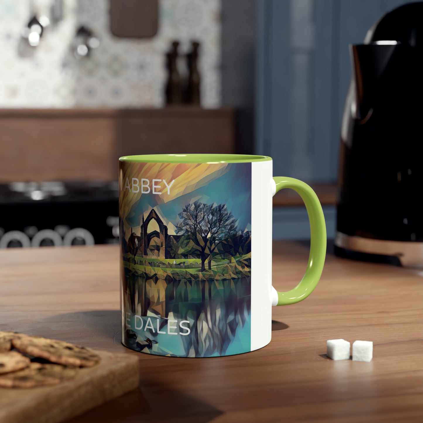 Bolton Abbey Two-Tone Coffee Mugs, 11oz