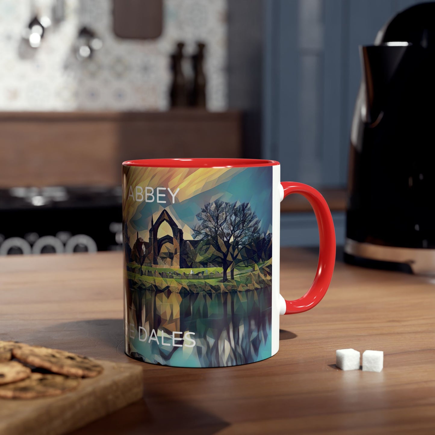 Bolton Abbey Two-Tone Coffee Mugs, 11oz