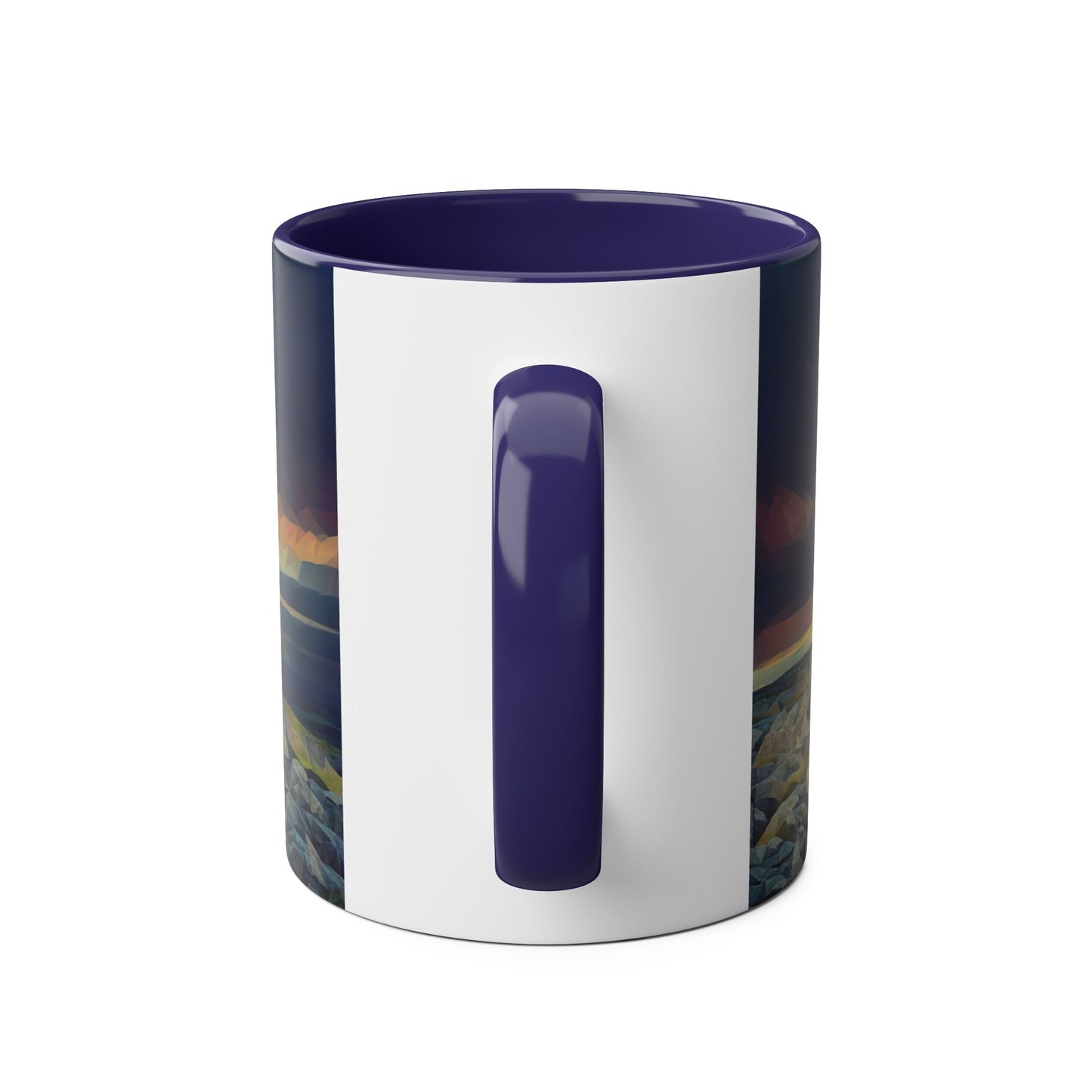 Malham - Yorkshire Dales  Two-Tone Coffee Mugs, 11oz