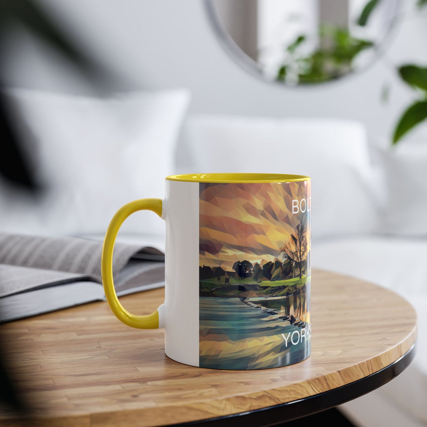 Bolton Abbey Two-Tone Coffee Mugs, 11oz