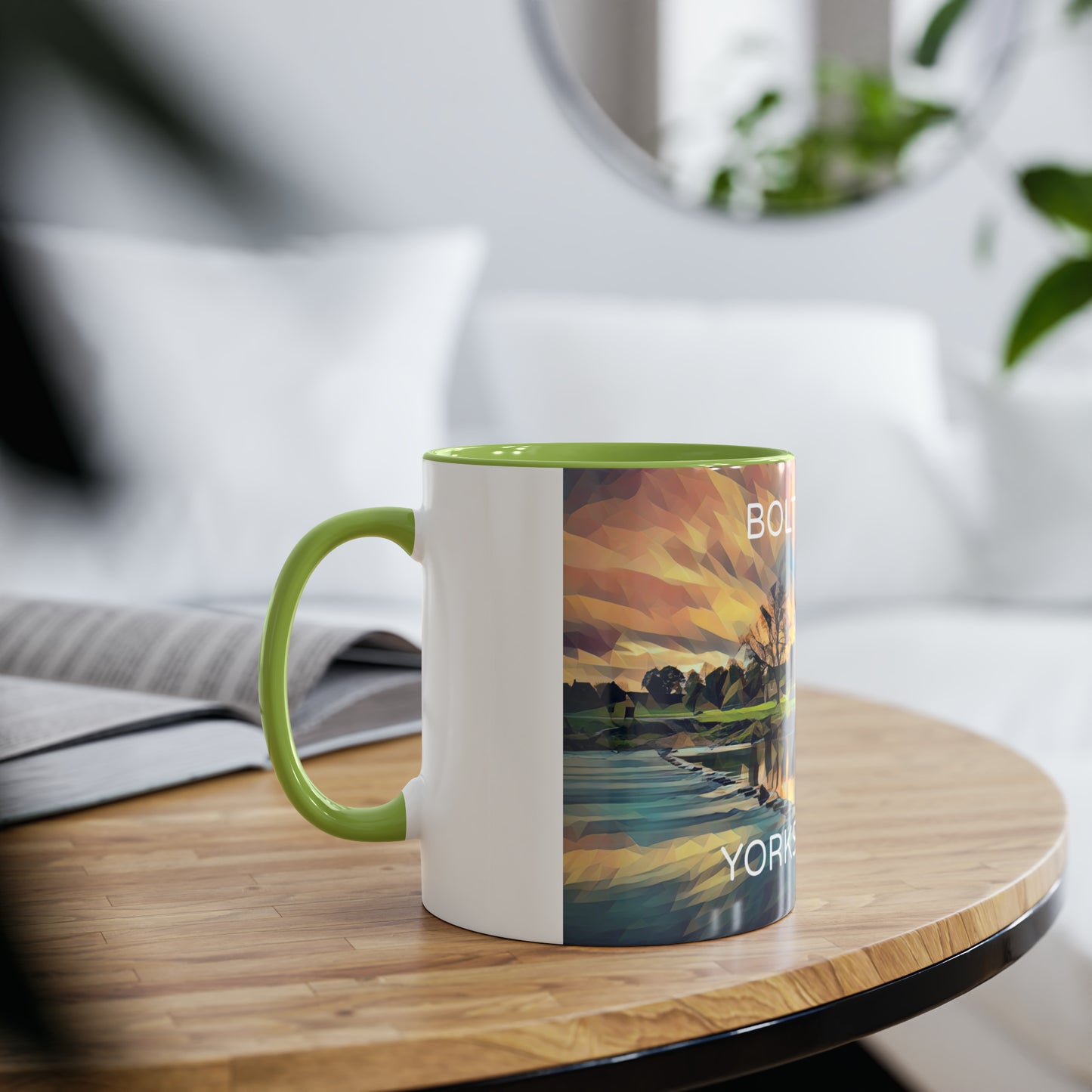 Bolton Abbey Two-Tone Coffee Mugs, 11oz