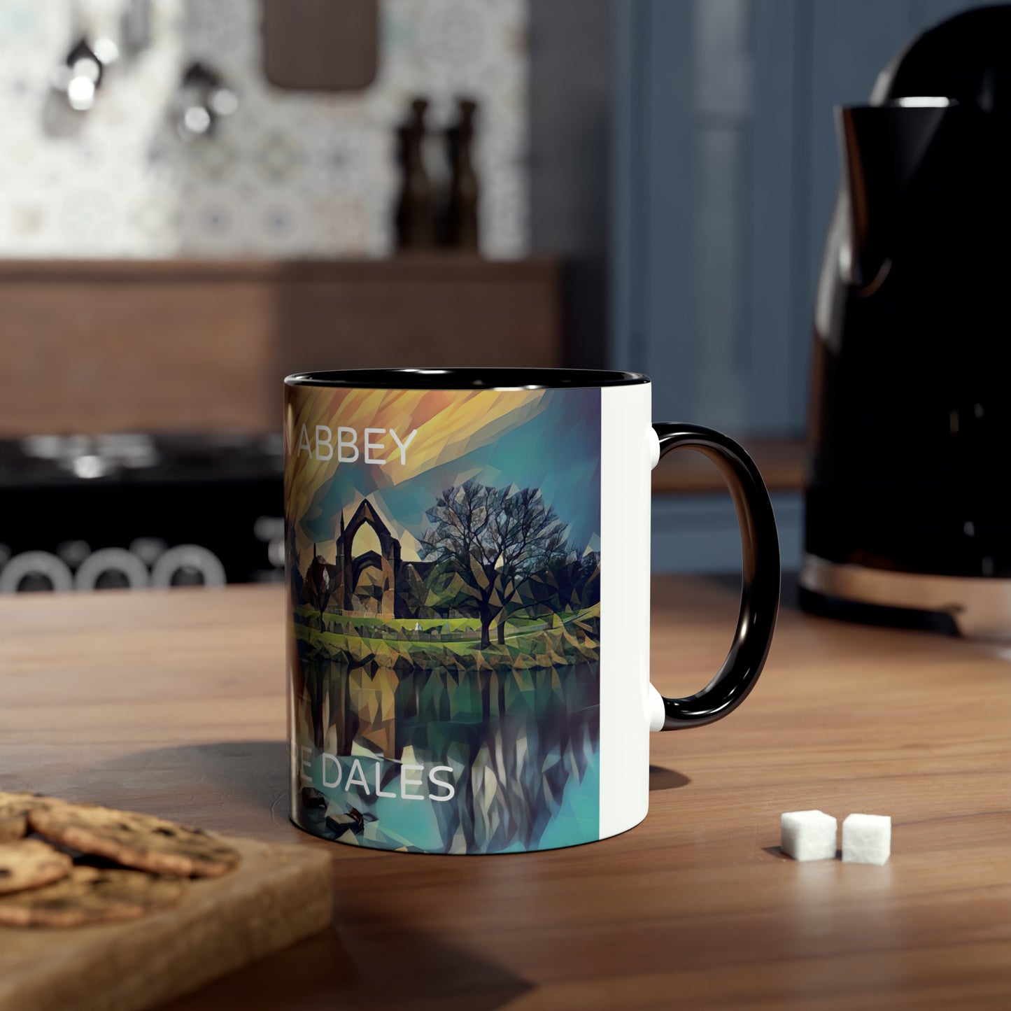 Bolton Abbey Two-Tone Coffee Mugs, 11oz