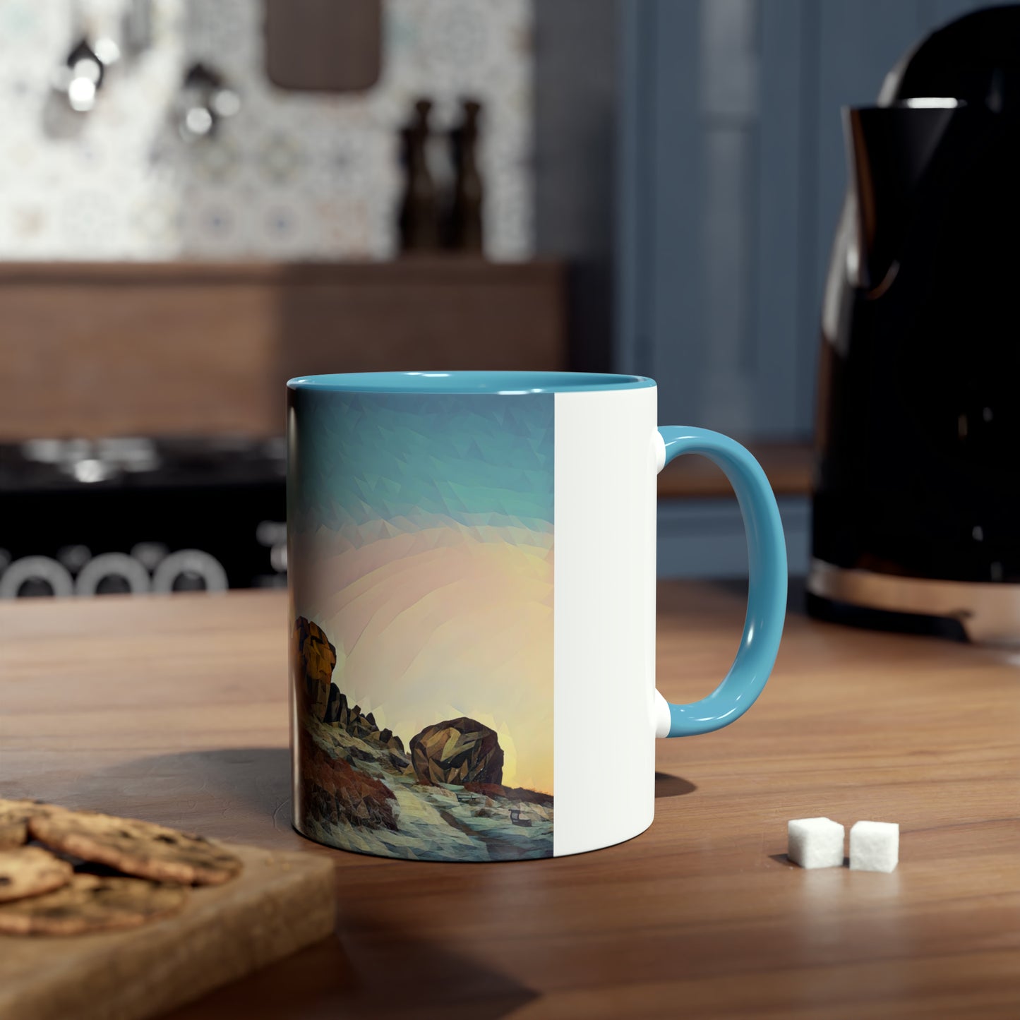 Malham - Yorkshire Dales  Two-Tone Coffee Mugs, 11oz