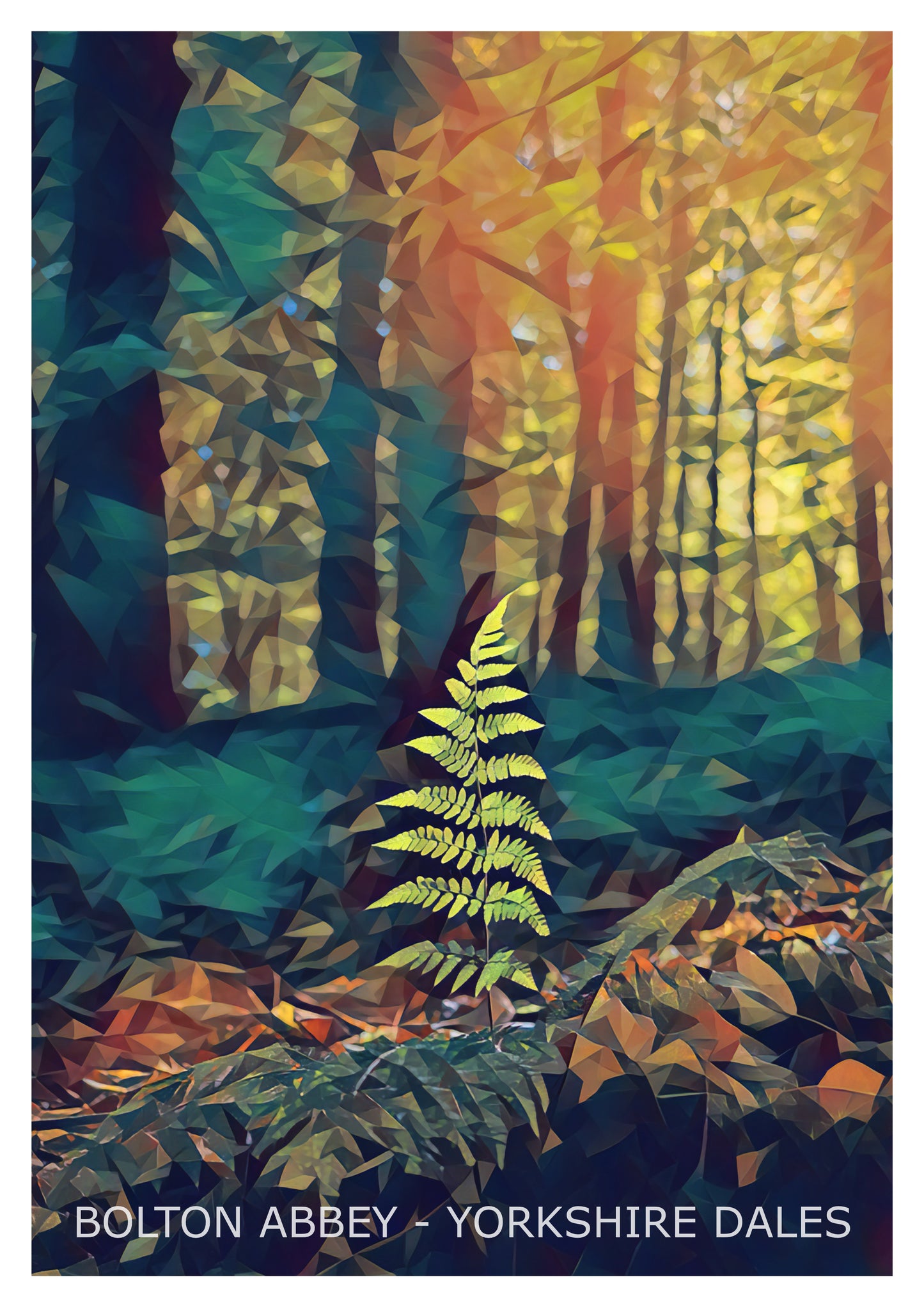 Bolton Abbey Fern Print