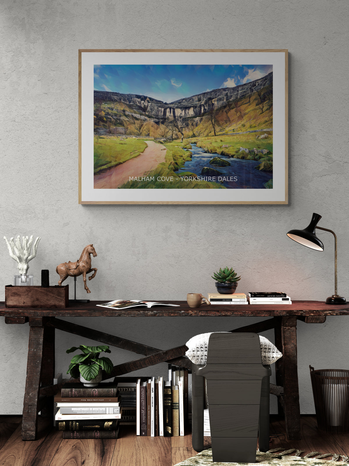 Malham Cove Art  Print