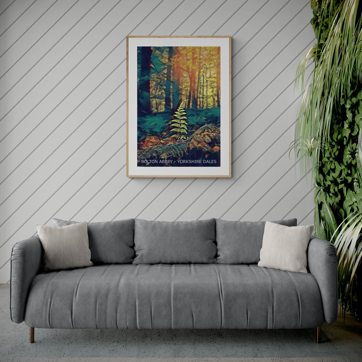 Bolton Abbey Fern Print